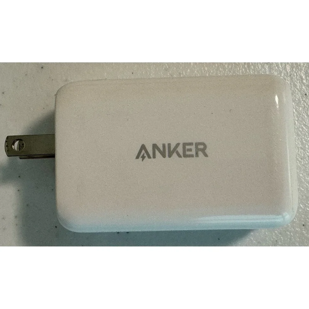 ANKER 65W PowerPort III Pod A2712 PD Fast USB-C Wall Charger Tested & Works!